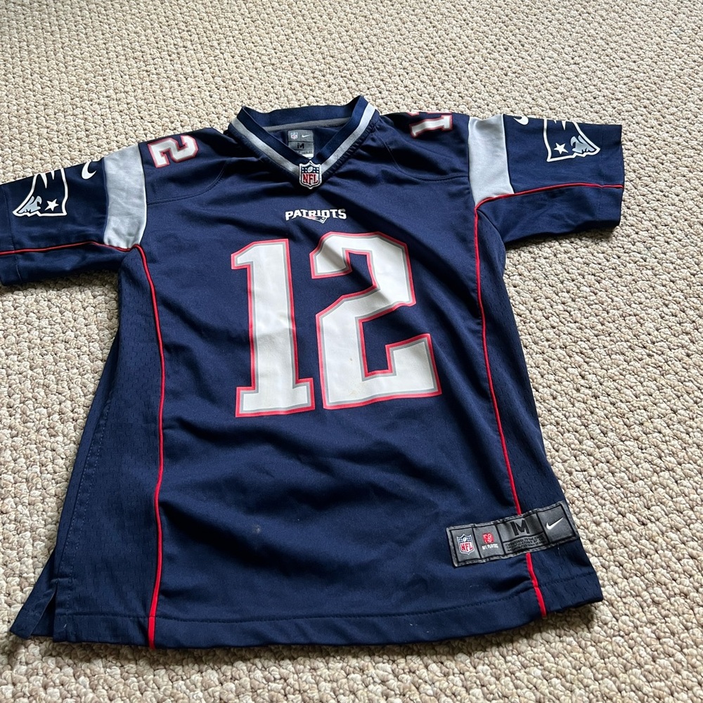 NFL Tom Brady Jersey Size 10/12